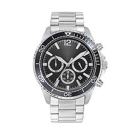 Montre multifonction pour homme - boîtier acier 44 mm