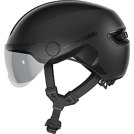Casque vélo avec visière - taille M - noir