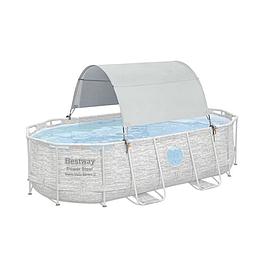 Auvent pour piscine hors-sol
