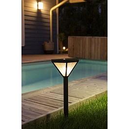 Lanterne solaire inox verre - GALIX