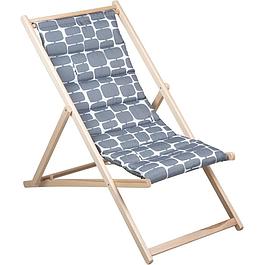 Chilienne matelassée - gris beige - JARDIN PRIVE