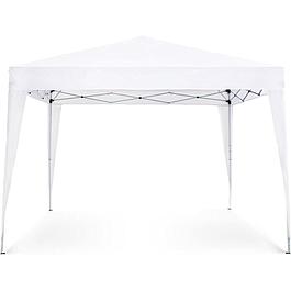 Tonnelle de jardin 3 x 3 m - Blanc - FIELDMANN