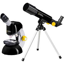 Kit télescope / microscope enfant - National Geographic