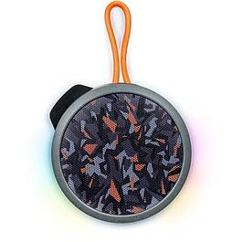 Enceinte  ronde - gris orange