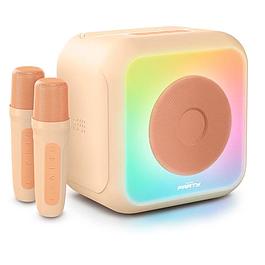 Enceinte karaoké lumineuse - pêche