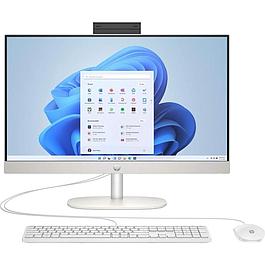 PC  de bureau - 23,8' 8Go - Hp - blanc