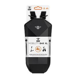 Sacoche pour trottinettes et vélos -Taille XL 4L - Noir
