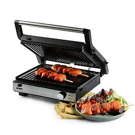 Gaufrier/grill de contact multifonctionnel 2 en 1 - noir