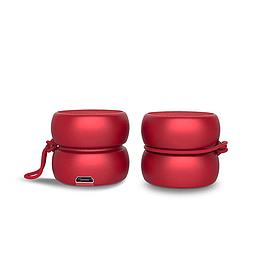 Mini-enceinte bluetooth - rouge