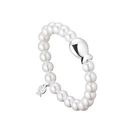 Bracelet et argent et perles de Swarovski CLIO BLUE