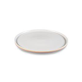 6 assiettes plates 27 cm - grès - MEDARD DE NOBLAT