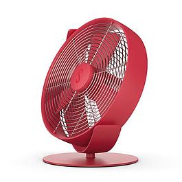 Ventilateur de table - rouge