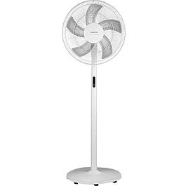 Ventilateur sur pied - blanc