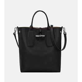 Sac bandoulière - noir - taille M - LONGCHAMP