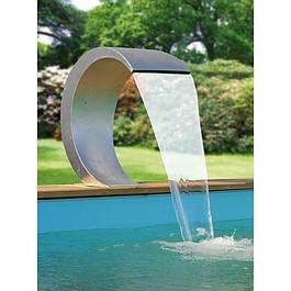 Cascade inox avec led - pour piscine - UBBINK