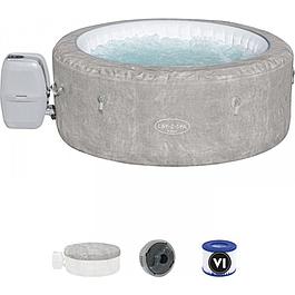 Spa gonflable - rond 4 places - gris - BESTWAY