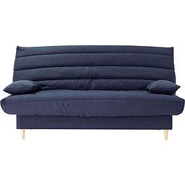 Canapé 3 places (+ coussins) - bleu foncé