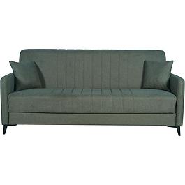Canapé convertible - 3 places ( 2 coussins) - vert
