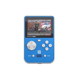 Console rétrogaming - bleu