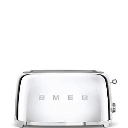 Grille-pain 4 tranches - chromé - SMEG