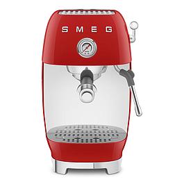 Machine à café expresso - rouge brillant - SMEG