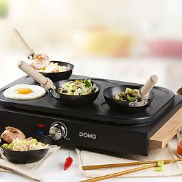 Wok party 2-en-1 - 6 personnes