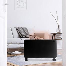 Convecteur de chauffage noir - WiFi - 2000 W
