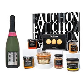 Coffret découvertes salées avec champagne brut - FAUCHON