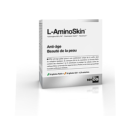 Gélules anti-âge - Beauté de la peaux - Nutrition L-Aminoskin 2x56 Gélules - NHCO