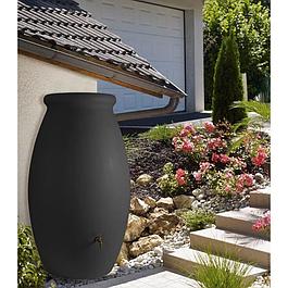 Récupérateur d'eau jarre - 1000 L - anthracite - BELLI