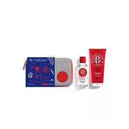 Trousse Noël Roger & Gallet pour homme - eau de cologne & gel douche