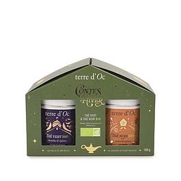 Coffret de thé Terre d'Oc Duo thé vert et noir