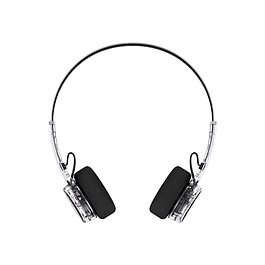 Casque audio - sans fil bluetooth - transparent