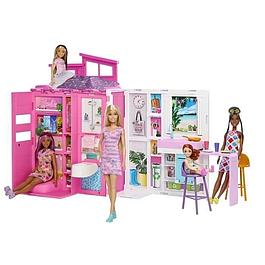Barbie maison de vacances - coffret et poupée - MATTEL