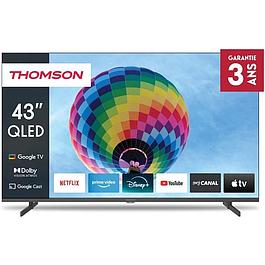 Tv QLED 43 (109 cm) - 4K - HDR 10 - Google TV  - THOMSON