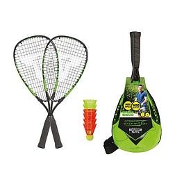 Raquette de Badminton - Aluminium - 56,5 cm de long - TALBOT TORRO Speed 5500