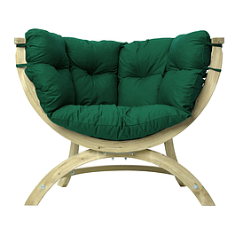 Fauteuil 1 place - Coussin Vert - AMAZONAS