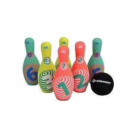 Ensmble de bowling - Jeu de quilles en néoprène 7 pièces - Schildkrot Funsport