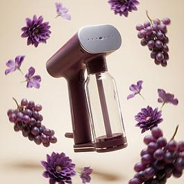 Steamer portatif aubergine - 2000 w - 400 ml - STEAMONE