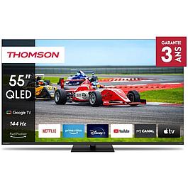 TV QLED 55 (139 cm) - 4K UHD - Google TV - WiFi - THOMSON