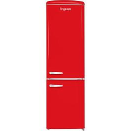 Réfrigérateur combiné - 2 portes - 255 L - Rouge - FRIGELUX