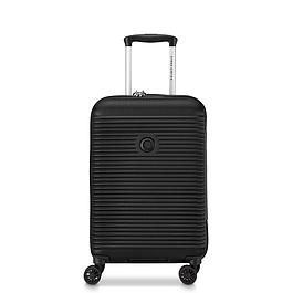 Valise cabine extensible S - 55 cm - noir - DELSEY