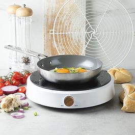 Plaque de cuisson à induction - rond - 1 feu - 2000 W