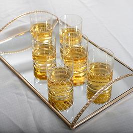SERVICE DE 6 VERRES A WHISKY